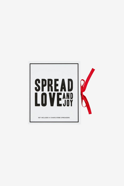 Charcuterie Spreaders Book Box- Red