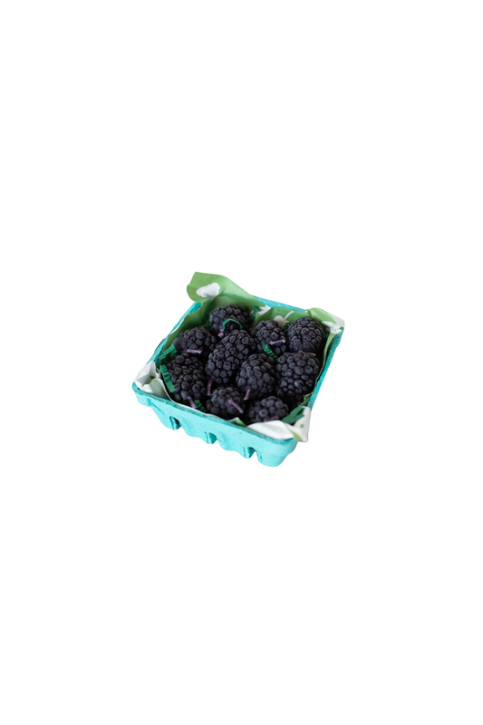 Beeswax Blackberry Birthday Candles: 5