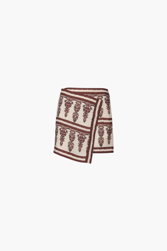 Roots Wrap Skirt