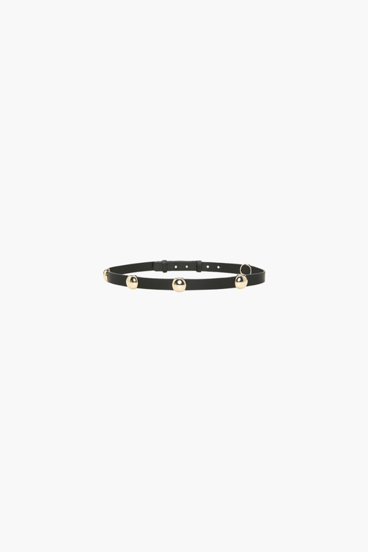 True Cuoio 3 cm Stud Belt