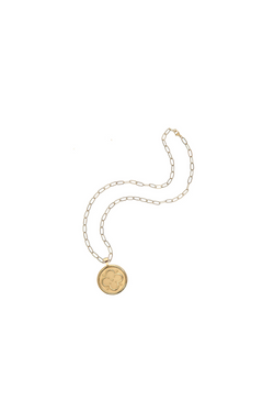 LOVE JW Original Pendant Coin Necklace