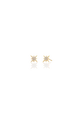 Starburst Crystal Stud Earrings