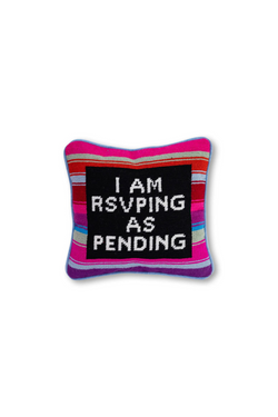 RSVP Needlepoint Pillow