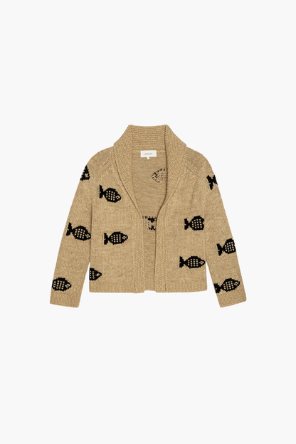 The Swimming Fish Lodge Cardigan.