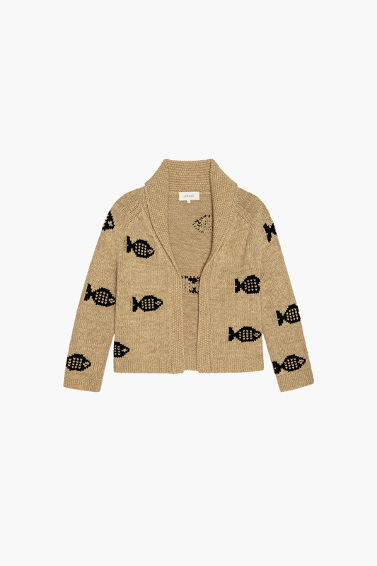 The Swimming Fish Lodge Cardigan.