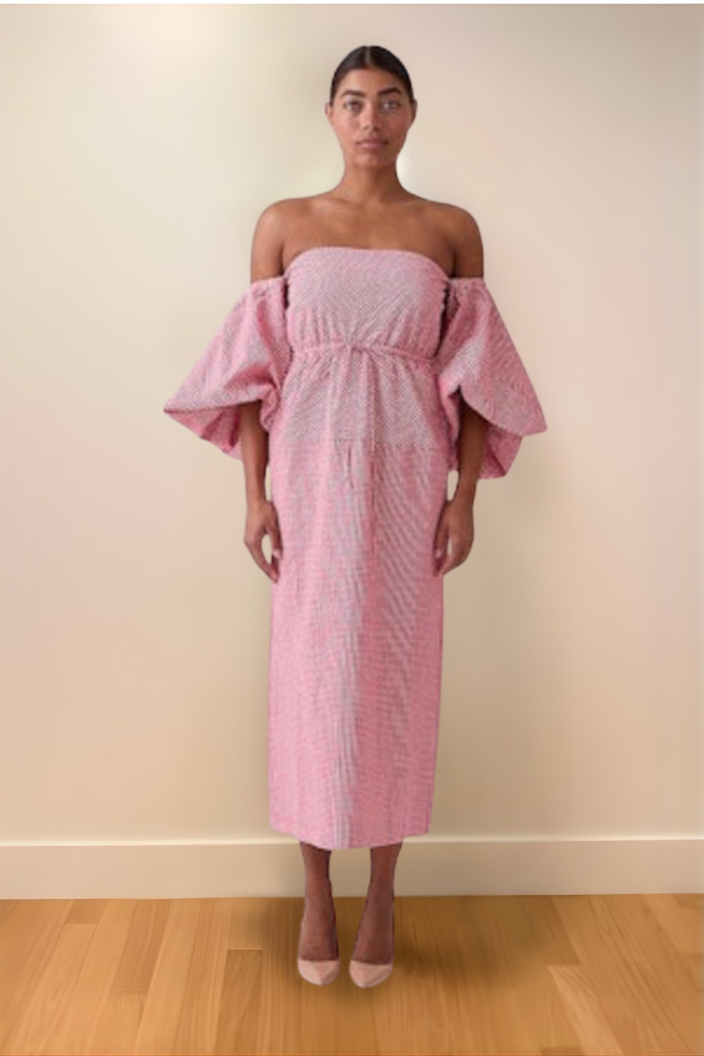 Balloon Sleeve Dress