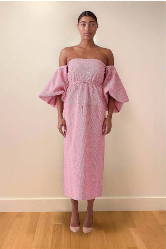 Balloon Sleeve Dress