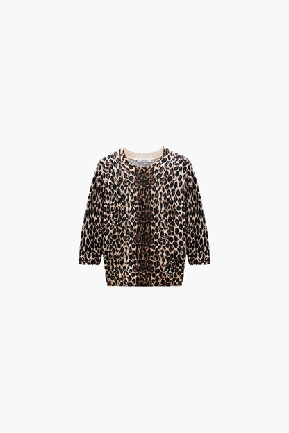 Leopard Statements Pullover