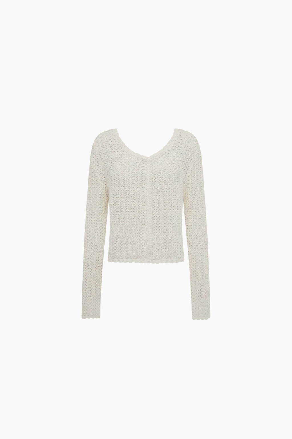 Pointelle Cardigan