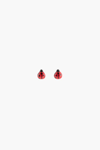 Mini Ladybug Earrings