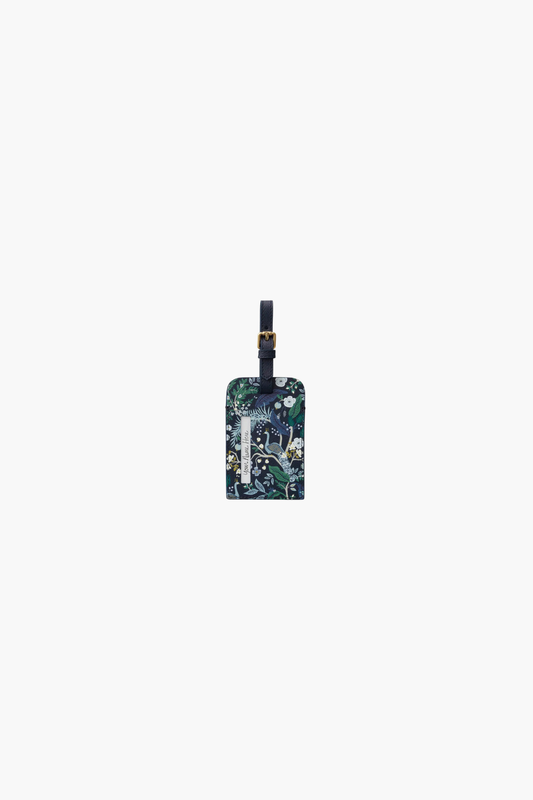 Peacock Luggage Tag