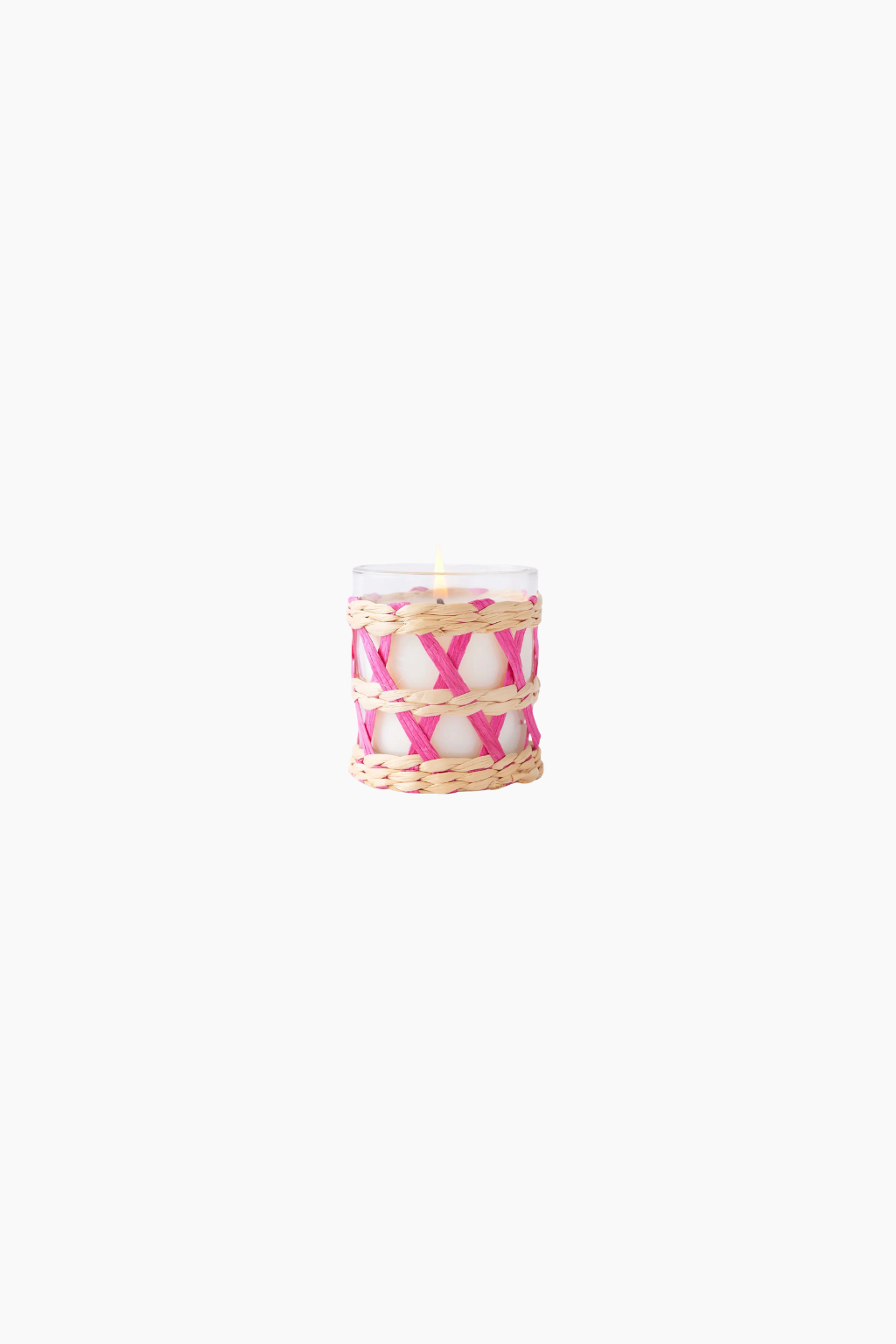 Seagrass Candle- Cabana Flower