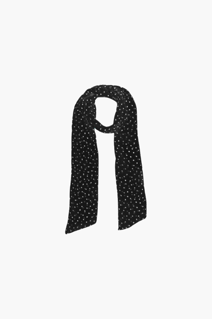 Dancing Dots Dress with Scarf