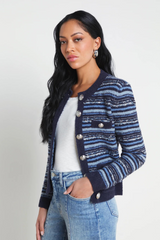 Woodson Stripe Knit Jacket