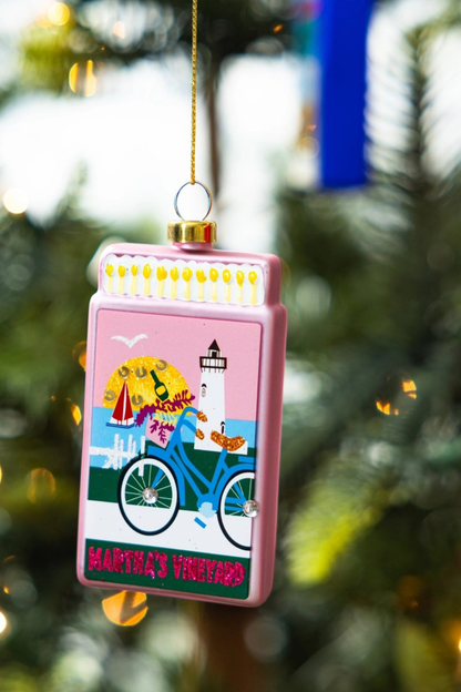 Martha's Vineyard Matchbook Ornament