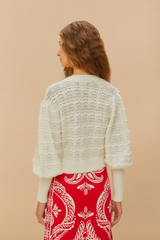 Mix Lace Stitch Cardigan