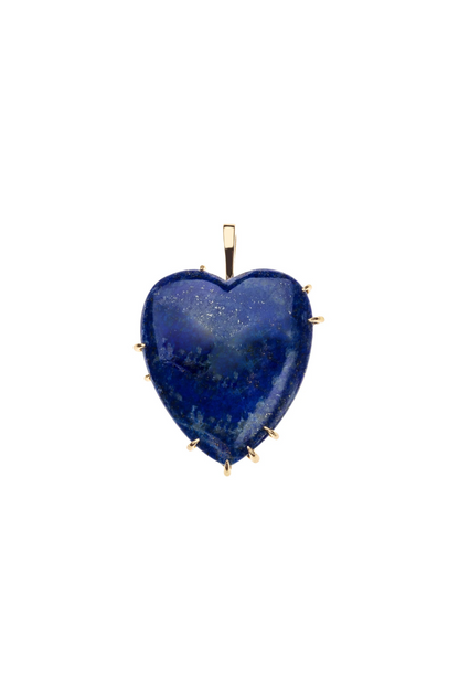 LOVE Carry Your Heart Lapis Pendant Necklace - TRAY SHOW