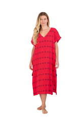 Capucine Maxi Caftan with Belt