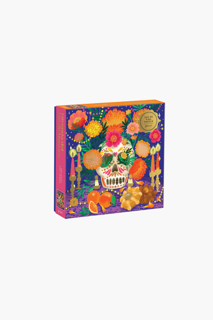 Ofrenda del Dia de Muertos 500 Piece Foil Puzzle