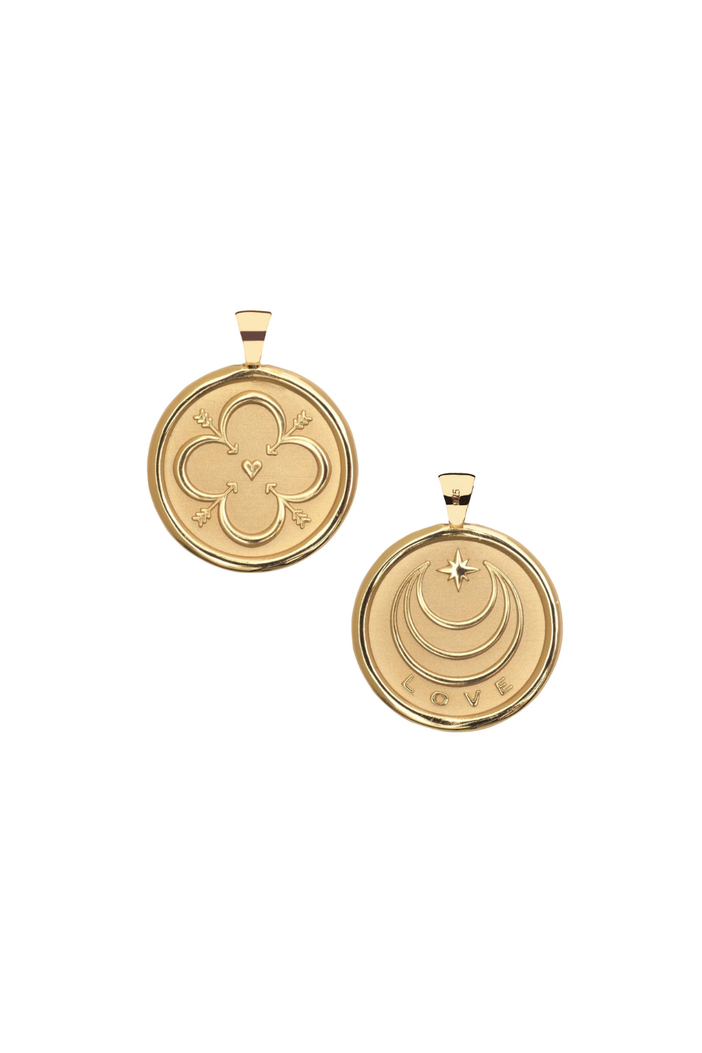 LOVE JW Original Pendant Coin Necklace - TRAY SHOW