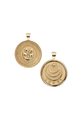 LUCKY JW Original Pendant Coin Necklace