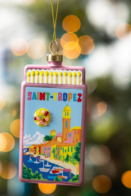 St Tropez Matchbook Ornament