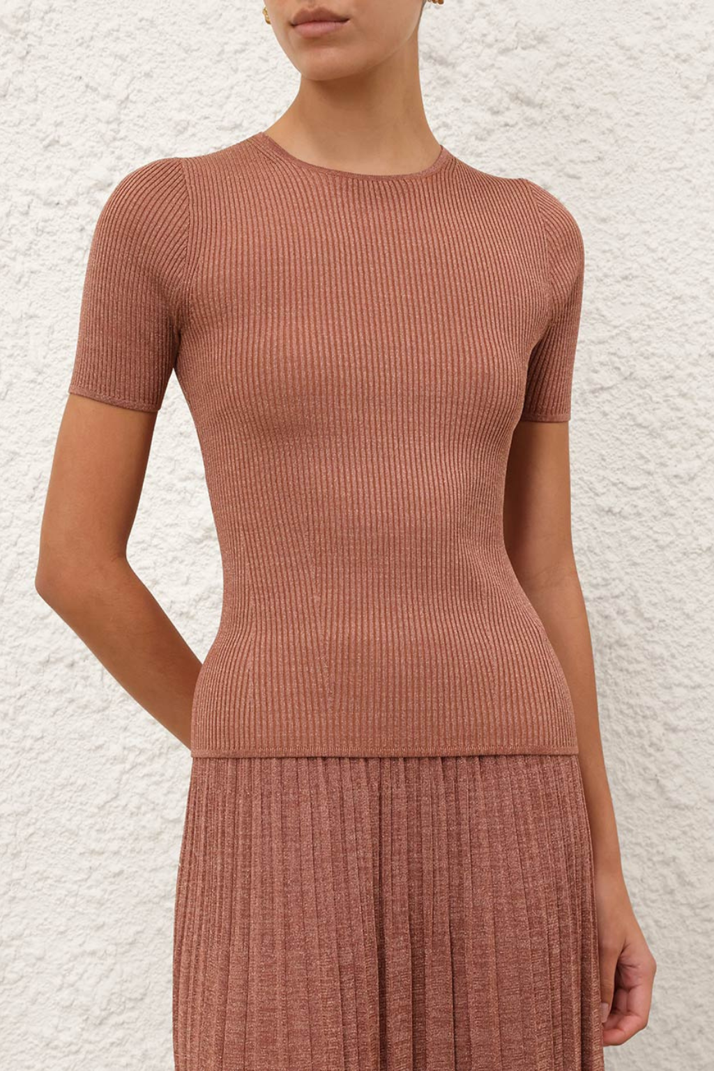 Wanderlust Metallic Tee