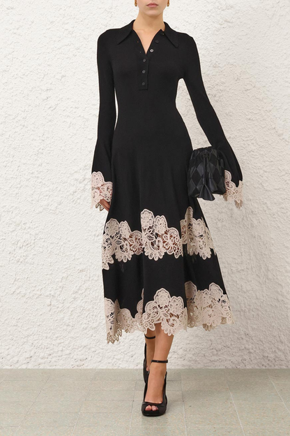 Valiant Merino Lace Dress
