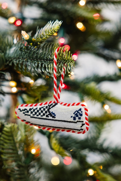 Needlepoint Icon Ornament - Vans
