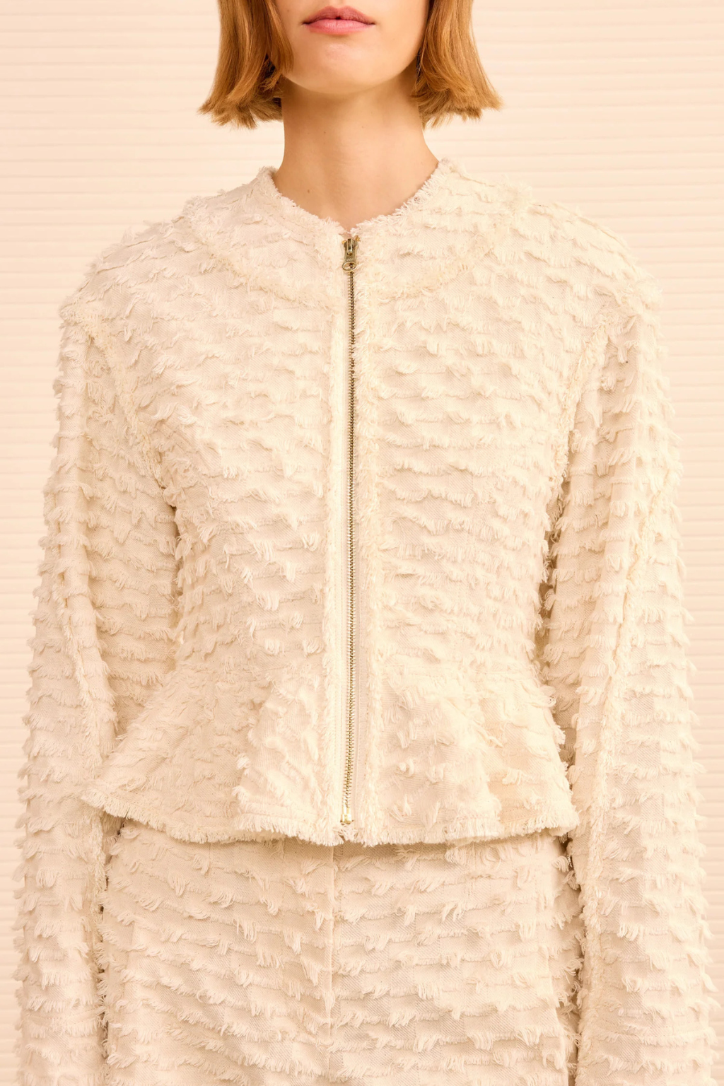 Rosalind Zip Peplum Jacket