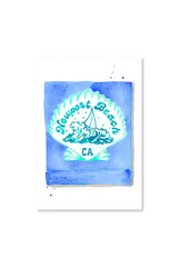 5" X 7" Watercolor Souvenir Matchbook Prints - California Collection