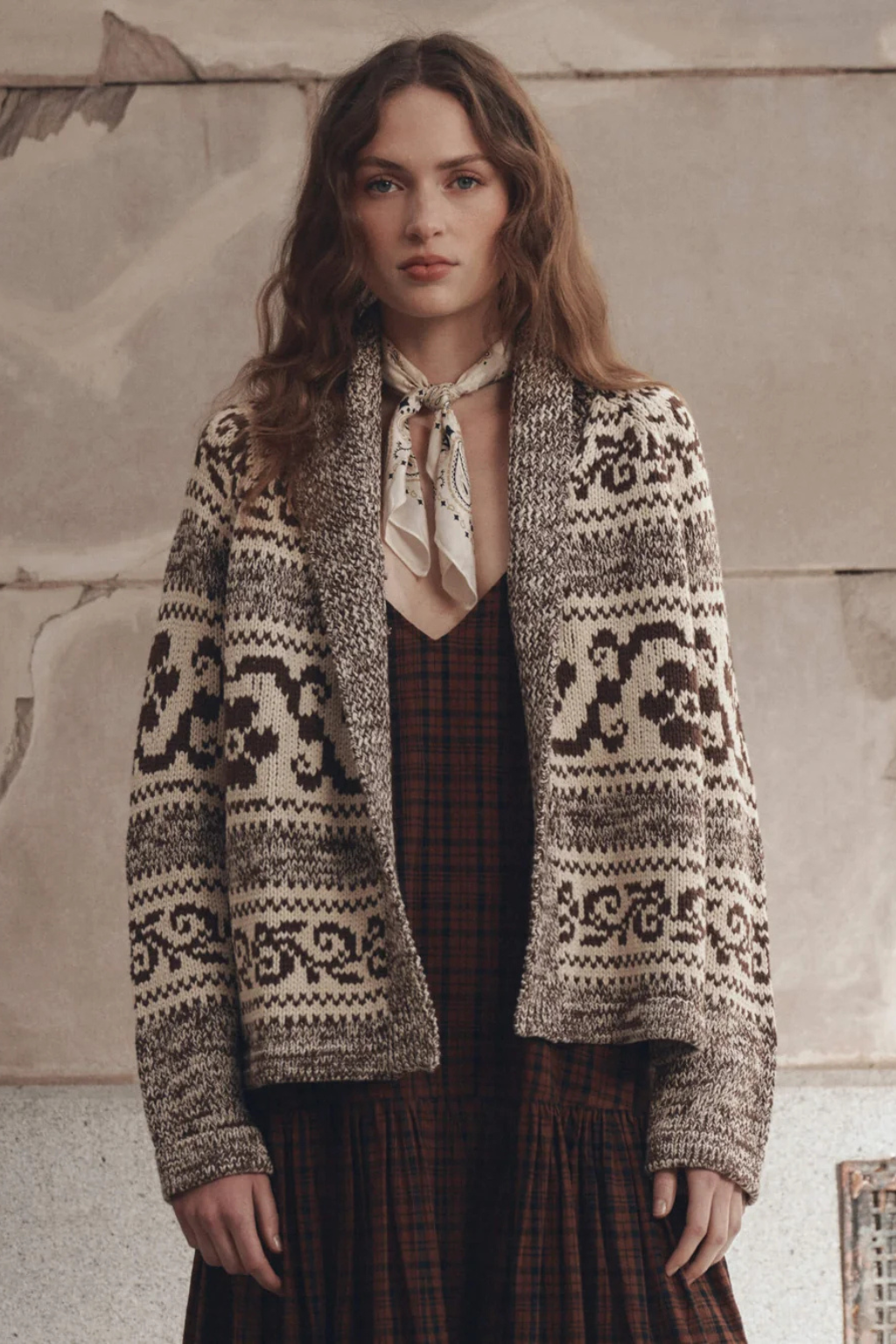 The Nordic Flower Lodge Cardigan.