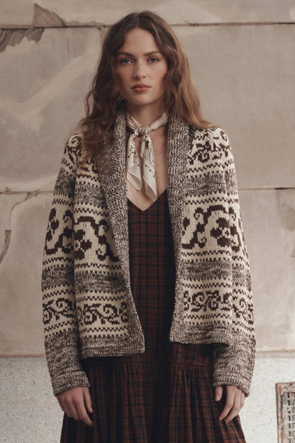 The Nordic Flower Lodge Cardigan.