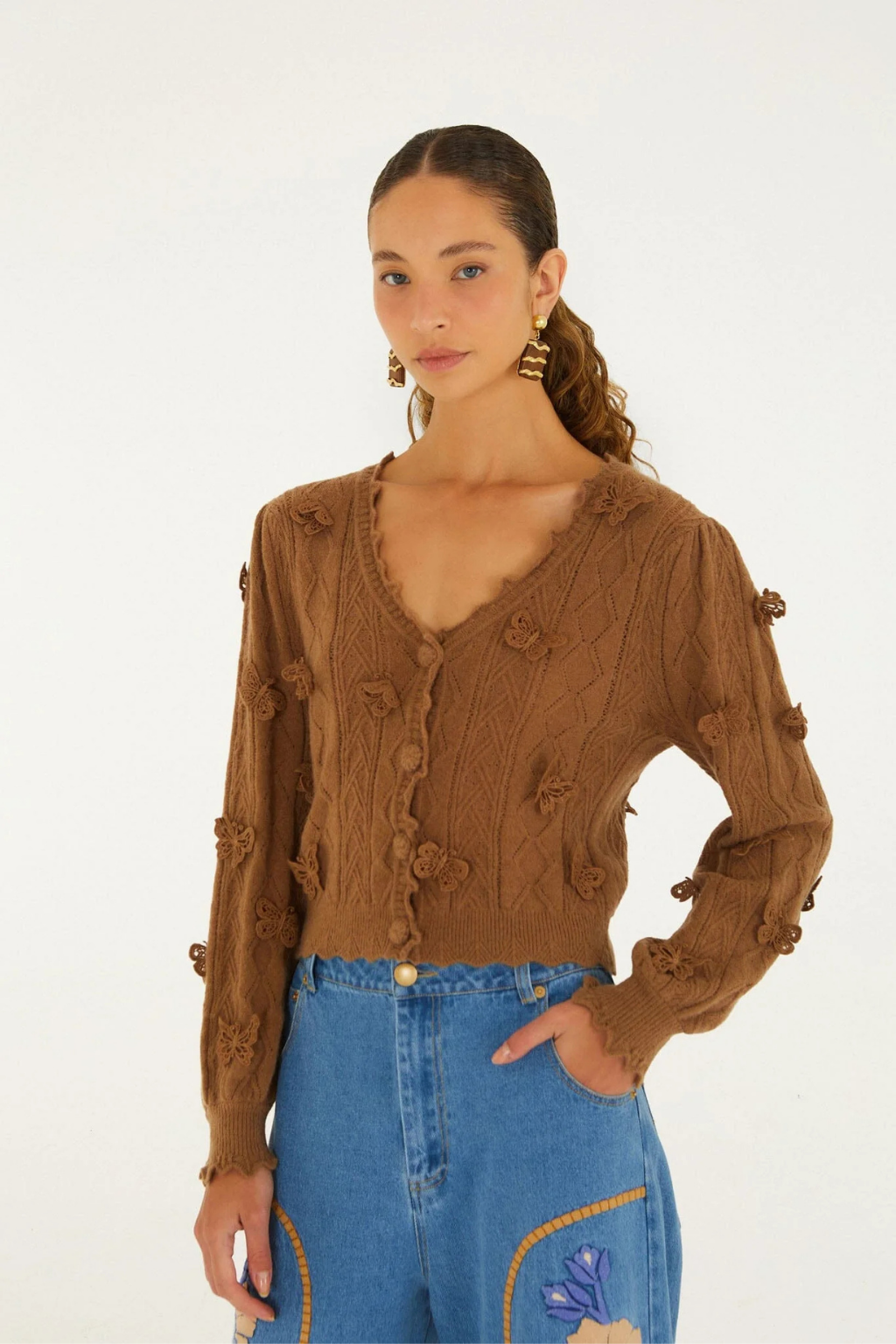 Richelieu Butterflies Cardigan