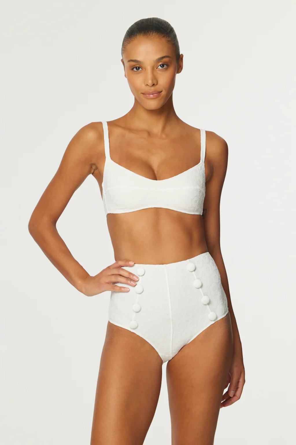 Balconette High Waisted Bikini