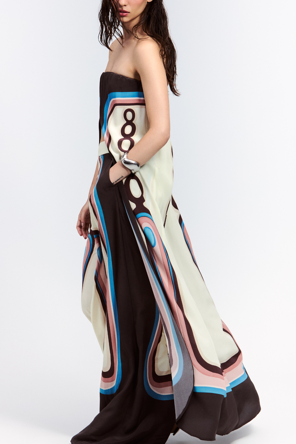 Silk Wide Leg Pant