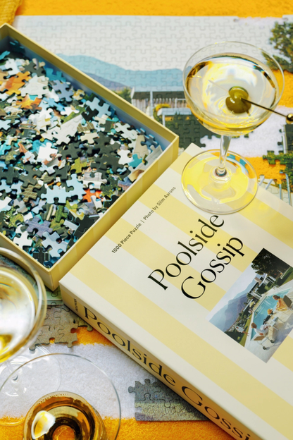 Poolside Gossip - Slim Aarons Collab - 1000 Piece Puzzle