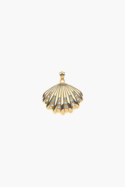 STRONG In the Waves Shell Pendant Necklace