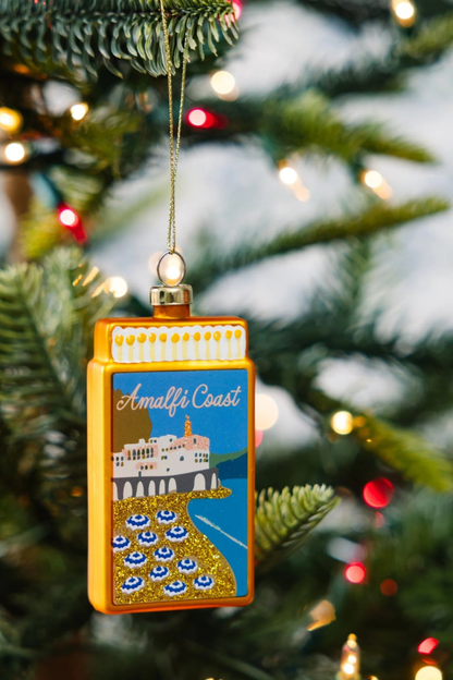 Amalfi Coast Matchbook Ornament