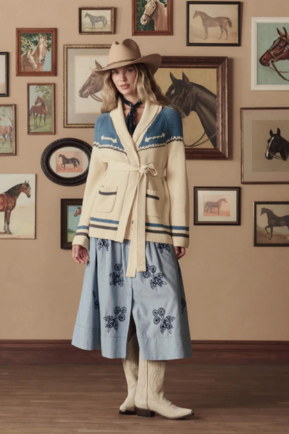 The Western Riding Cardigan.