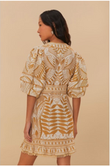 Lace Nature Mini Dress
