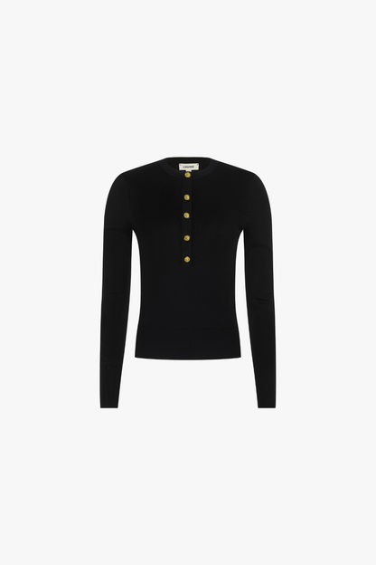 Ronda Knit Henley Top