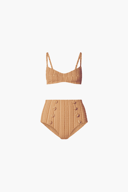Balconette High Waisted Bikini