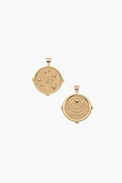 GRACE JW Original Pendant Coin Necklace - TRAY SHOW