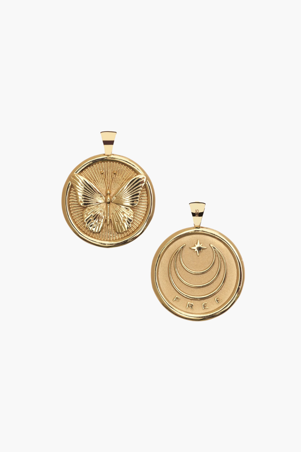 FREE JW Original Pendant Coin Necklace - TRAY SHOW