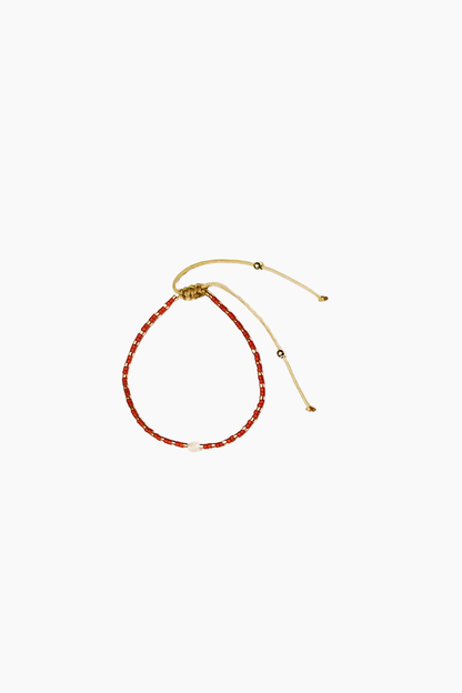 Picasso Moonstone Dainty Bracelet - Sienna