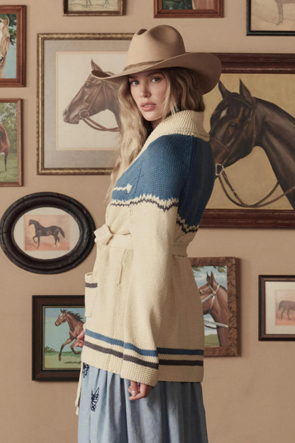 The Western Riding Cardigan.