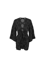 Perola Eyelet Short Coverup