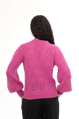 Maggie Lace Crew Neck