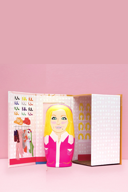 Women of Country Wooden Nesting Doll Set